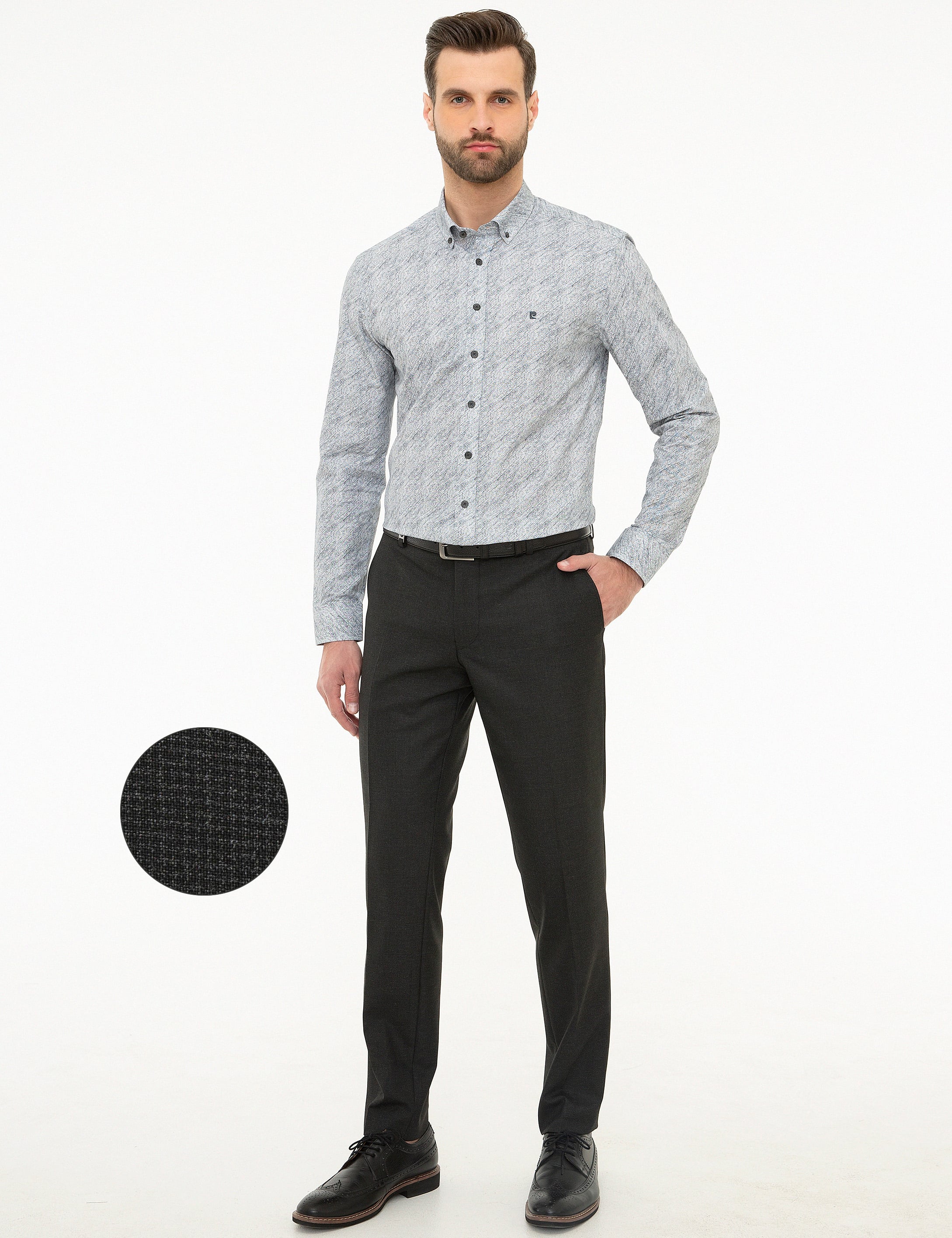 Siyah Ekstra Slim Fit Pantolon