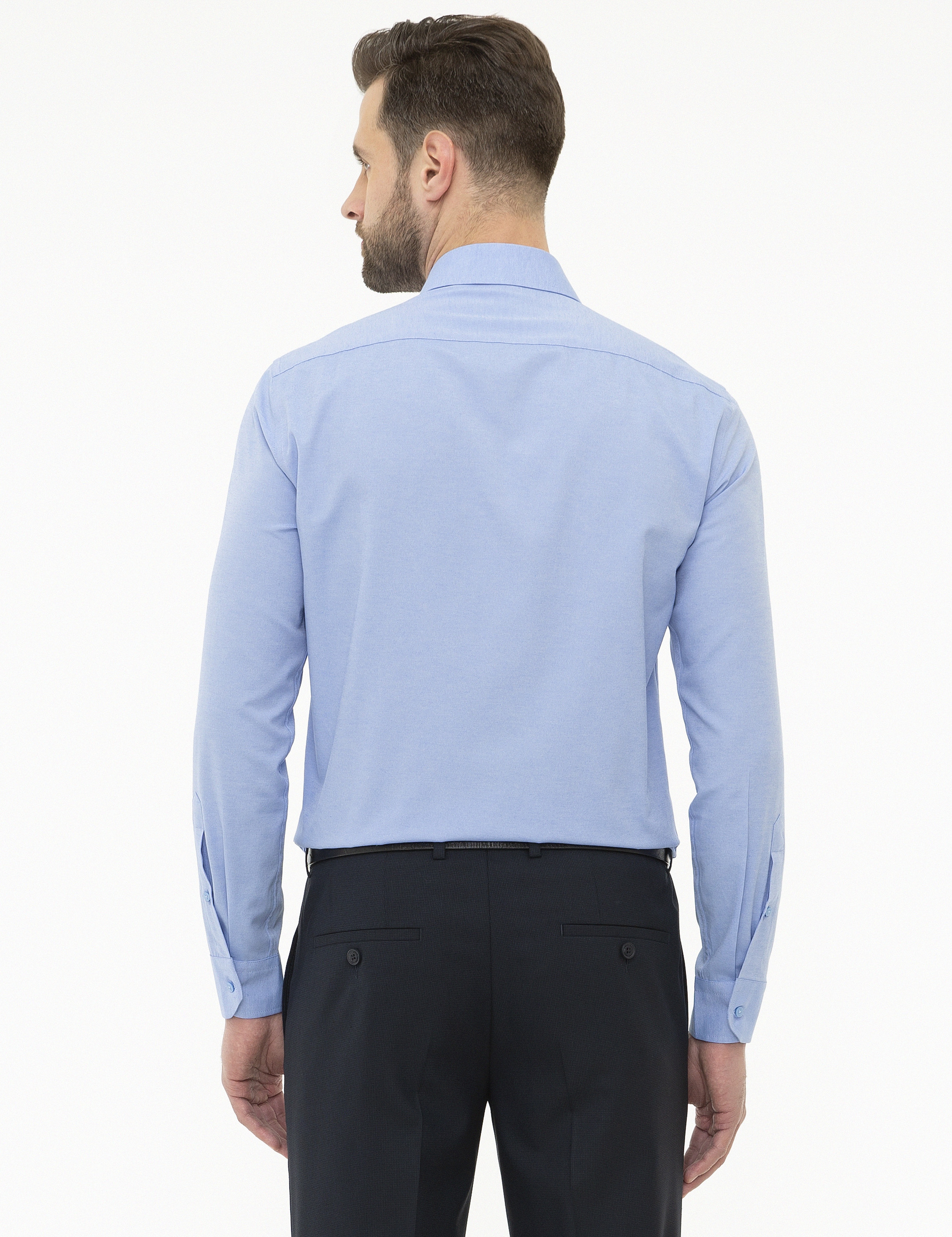 Lacivert Ekstra Slim Fit Pantolon - Image 3