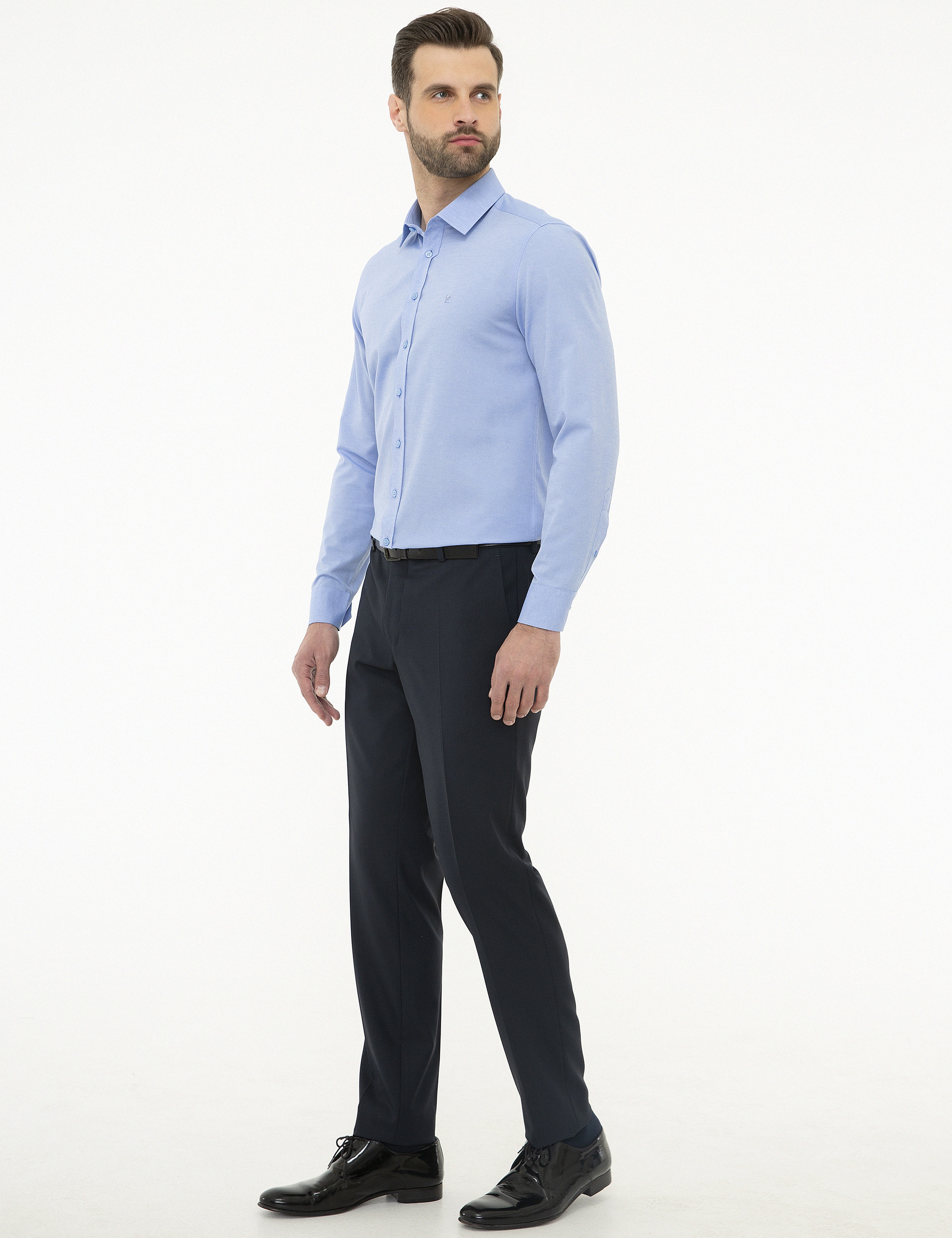Lacivert Ekstra Slim Fit Pantolon - Image 2