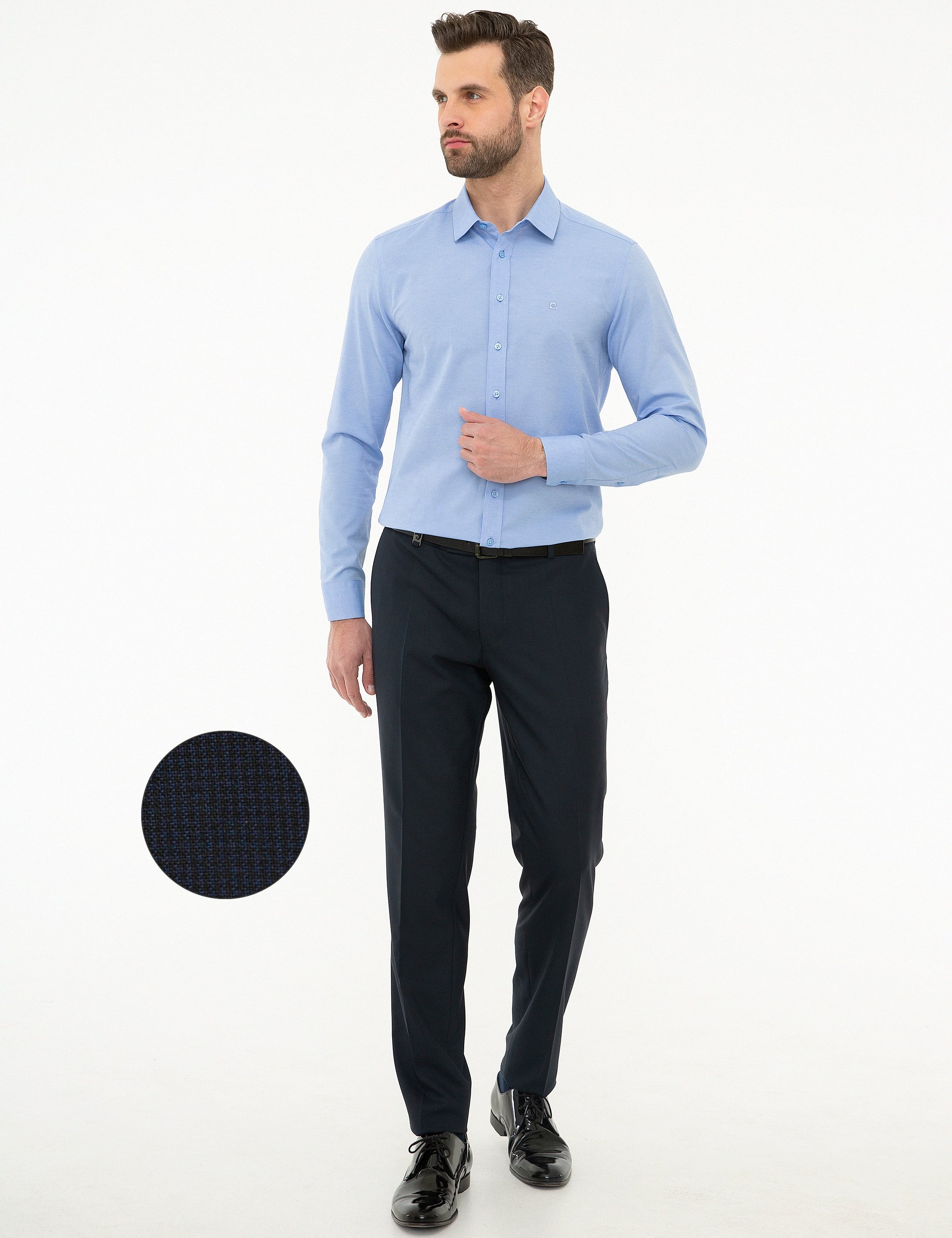 Lacivert Ekstra Slim Fit Pantolon
