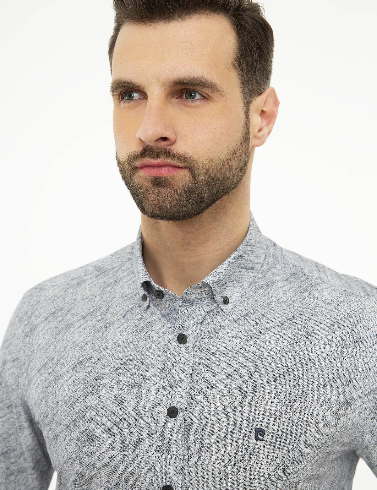 Siyah Slim Fit Gömlek - 50221429013