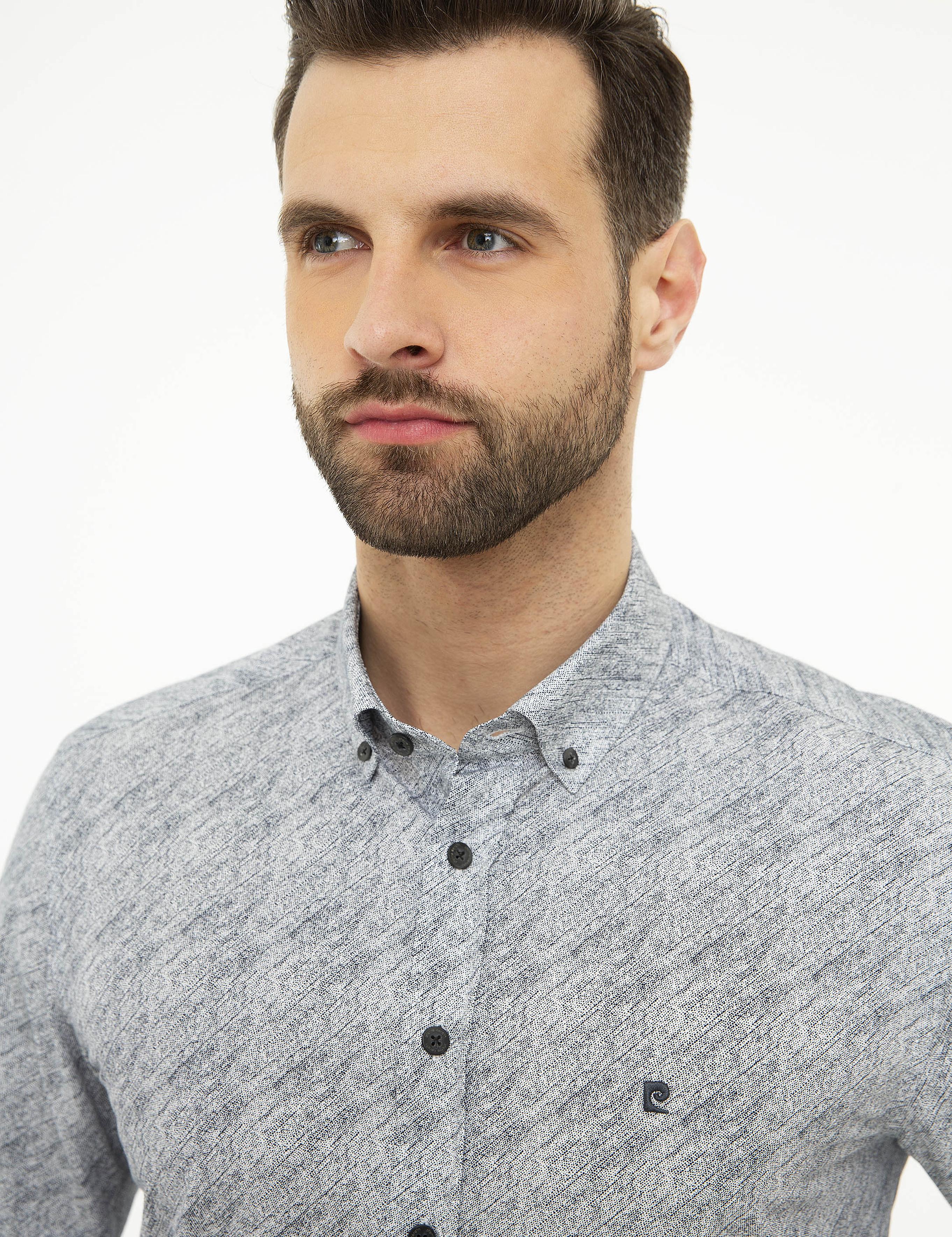 Siyah Slim Fit Gömlek