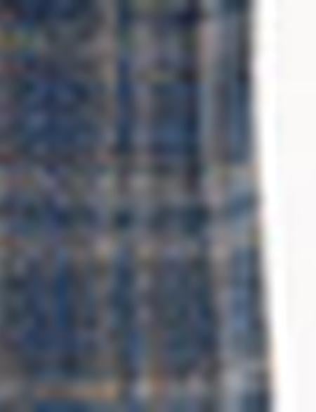 Ekose Koyu Mavi Slim Fit Ceket - 50225982005