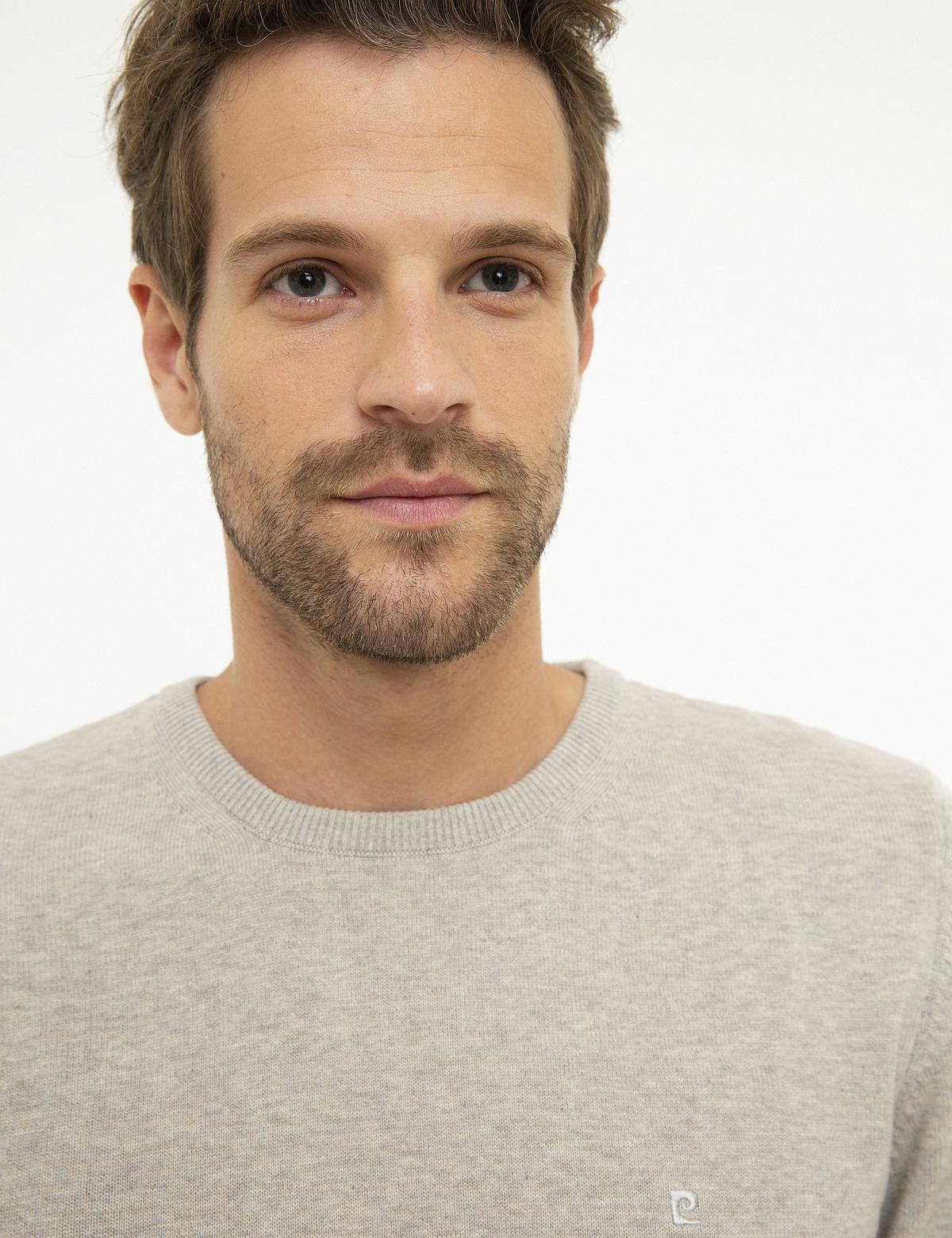 Kum Melanj Slim Fit Basic Kazak - 50207445182