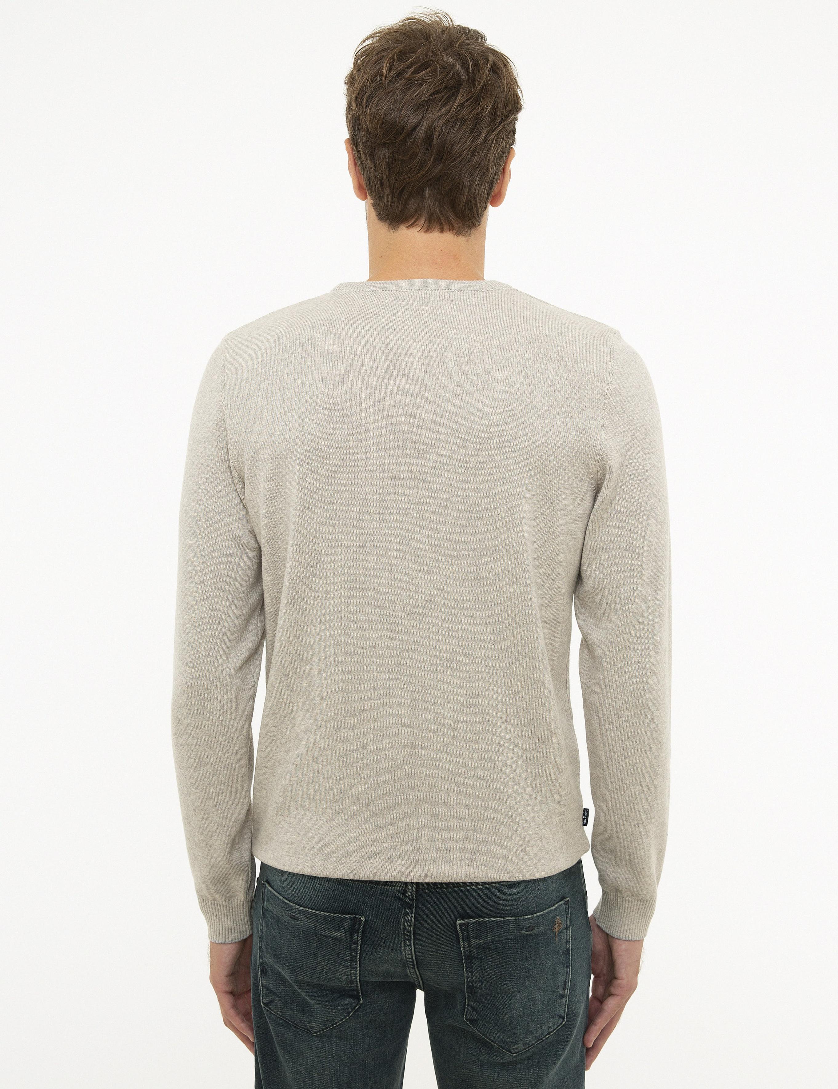 Kum Melanj Slim Fit Basic Kazak