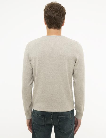 Kum Melanj Slim Fit Basic Kazak - 50207445182