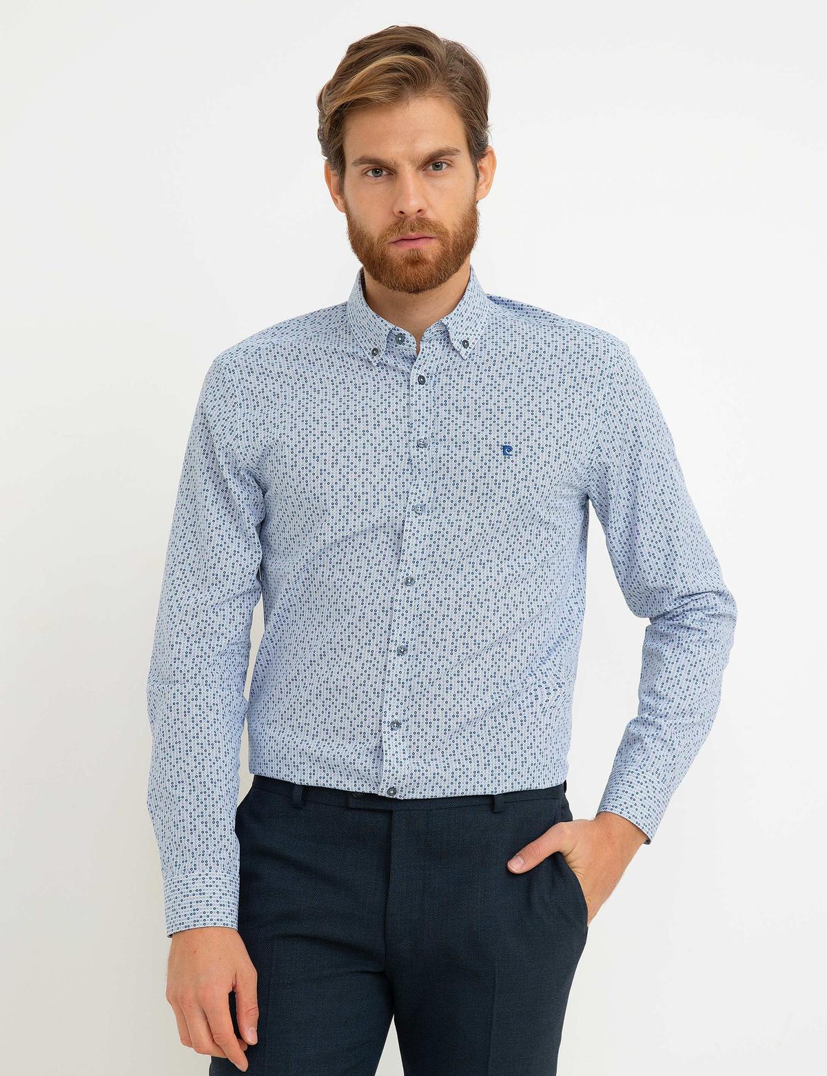 Slim Mavi Gömlek - 50178998033