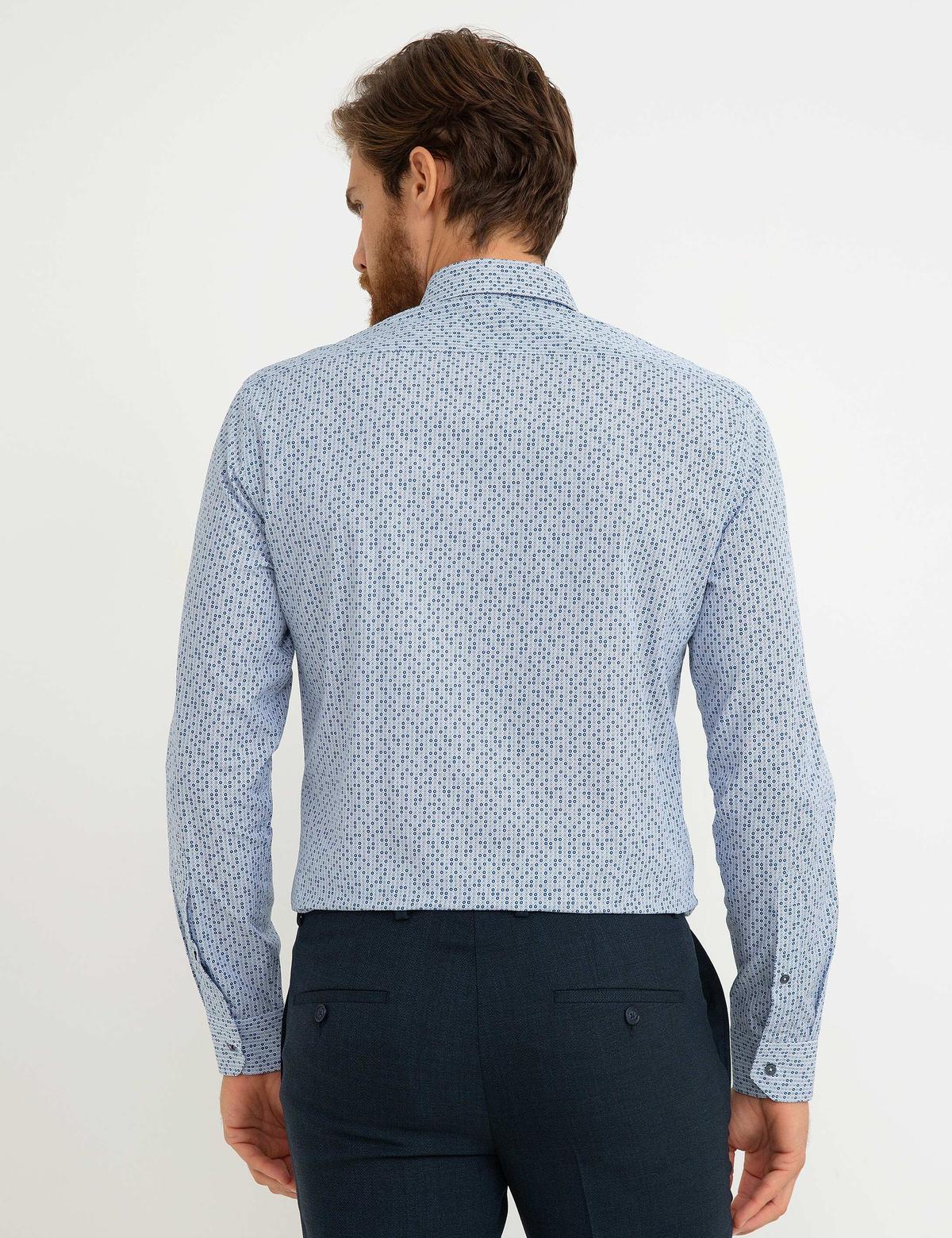 Slim Mavi Gömlek - 50178998033