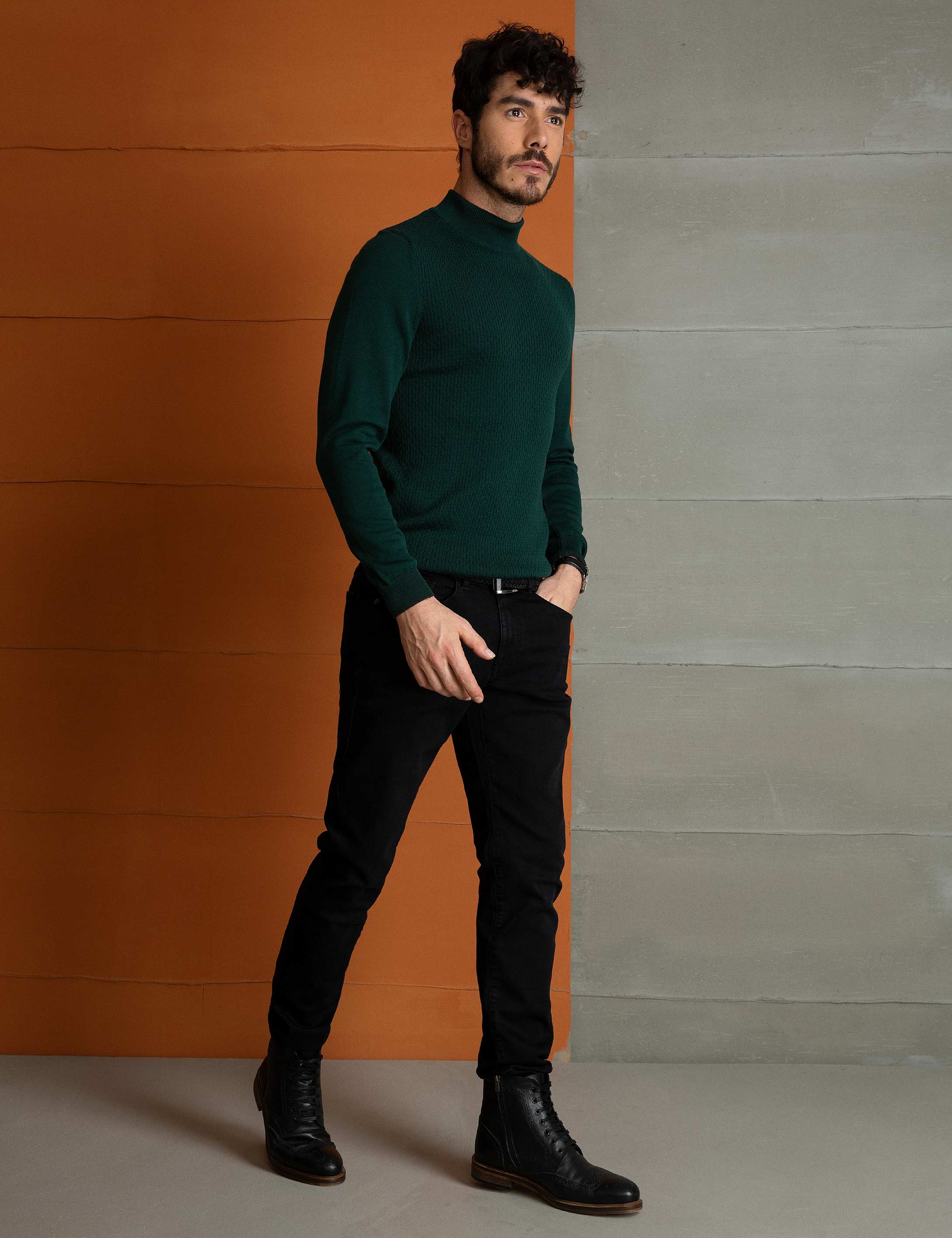 Füme Denim Pantolon - Image 2