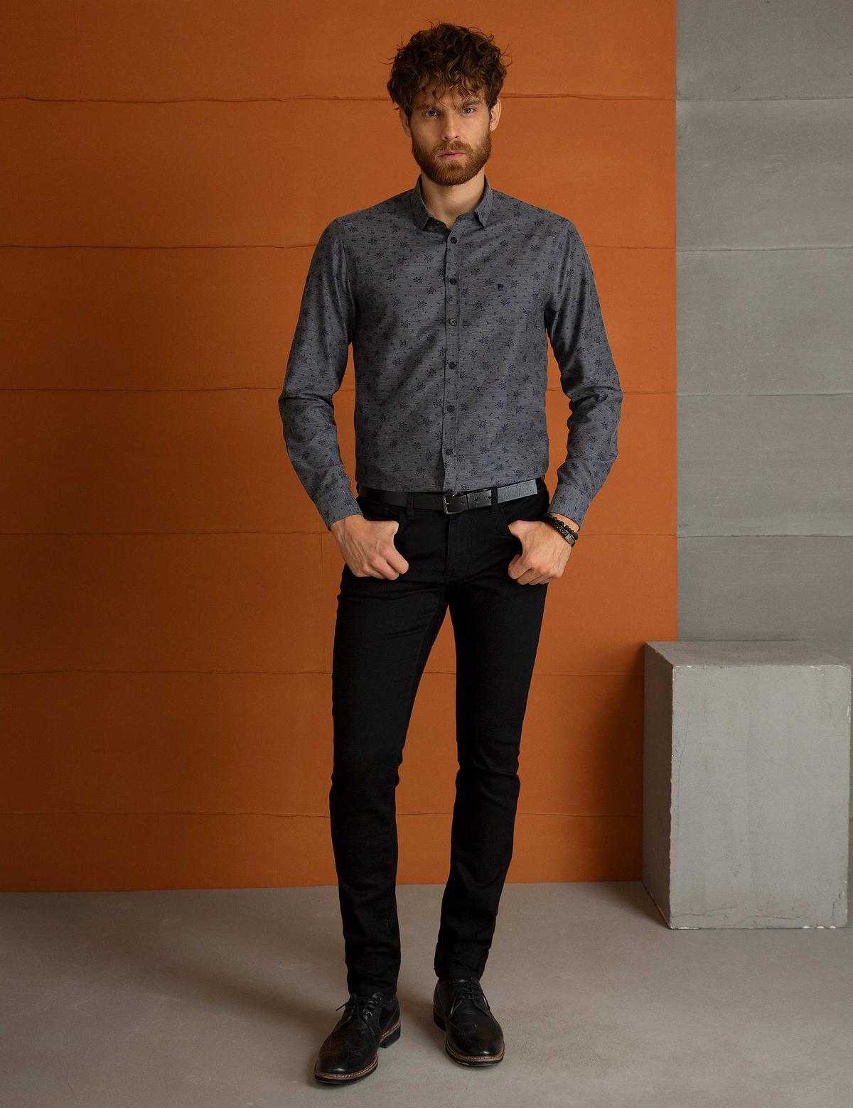 Siyah Denim Pantolon