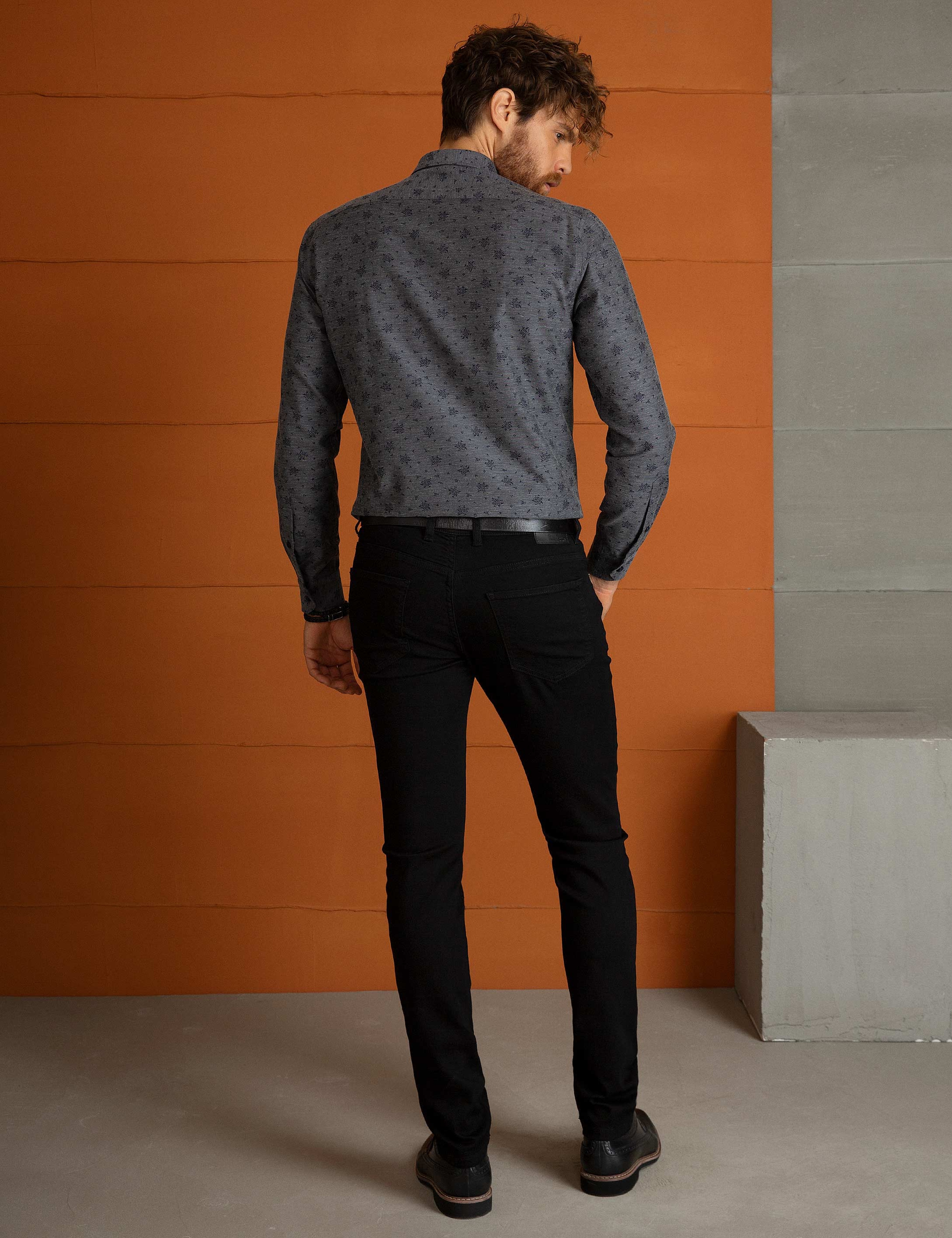 Siyah Denim Pantolon - Image 3