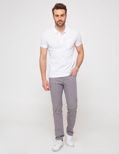 Beyaz Slim Fit Tişört - 50195155023