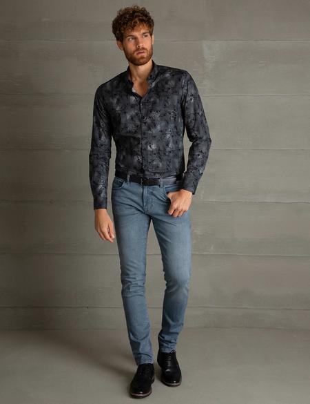 Gri Denim Pantolon - 50196027018