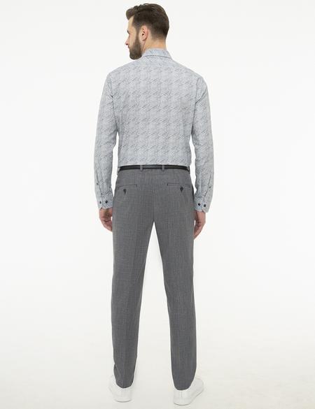 Lacivert Ex. Slim Fit Kumaş Pantolon - 50223145009