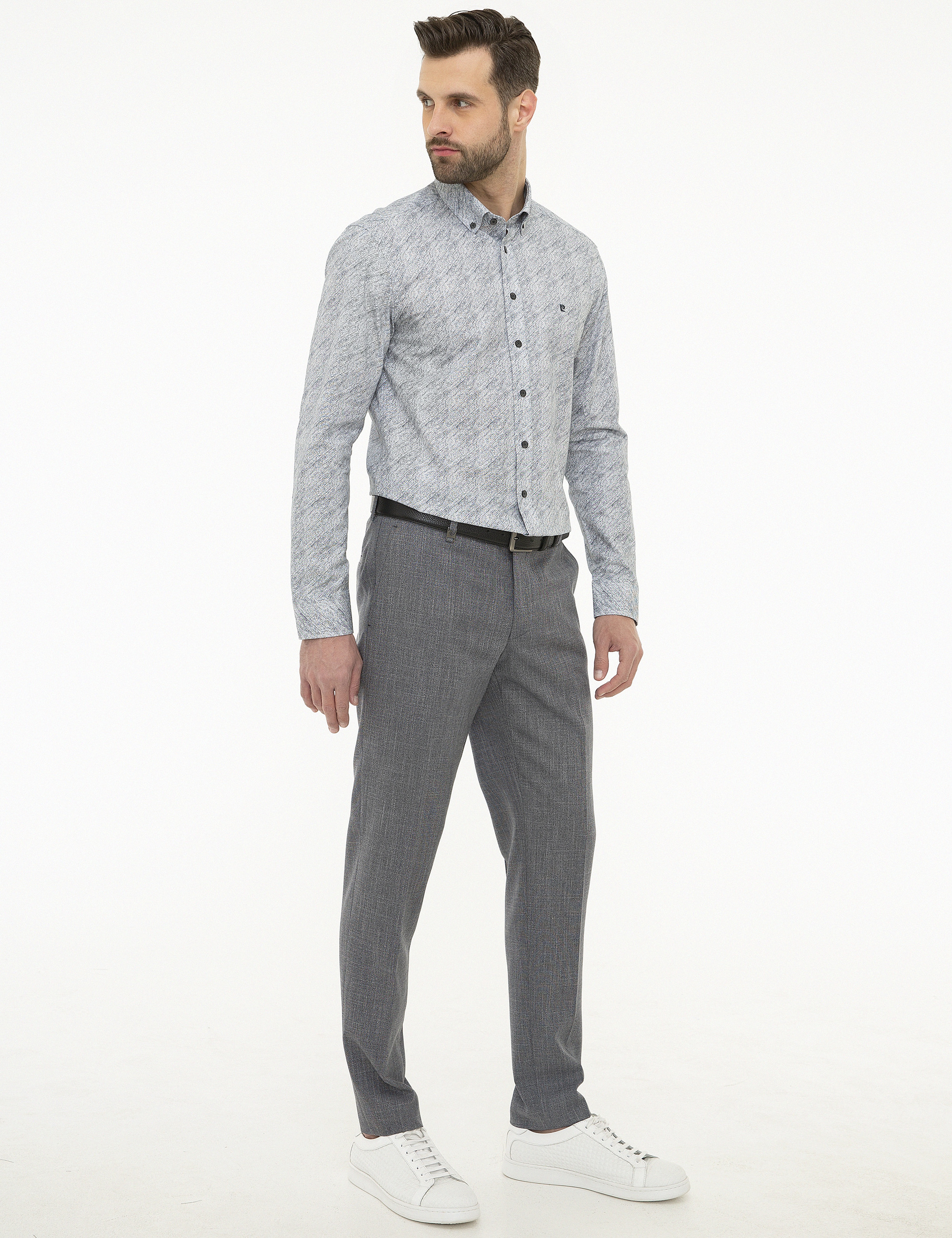 Lacivert Ekstra Slim Fit Pantolon - Image 2