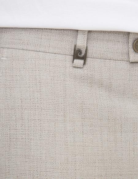 Gri Ekstra Slim Fit Pantolon - 50223145018