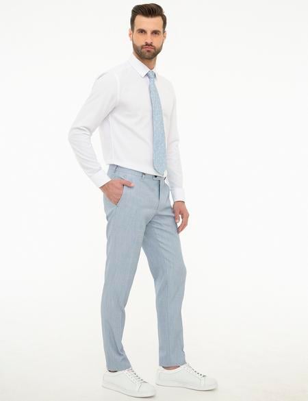 Açık Mavi Ekstra Slim Fit Pantolon - 50223145063