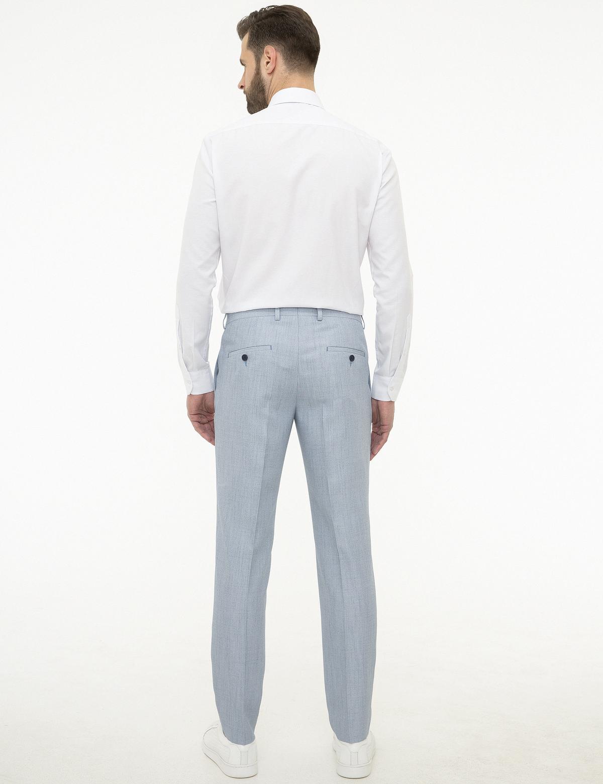 Açık Mavi Ekstra Slim Fit Pantolon - 50223145063