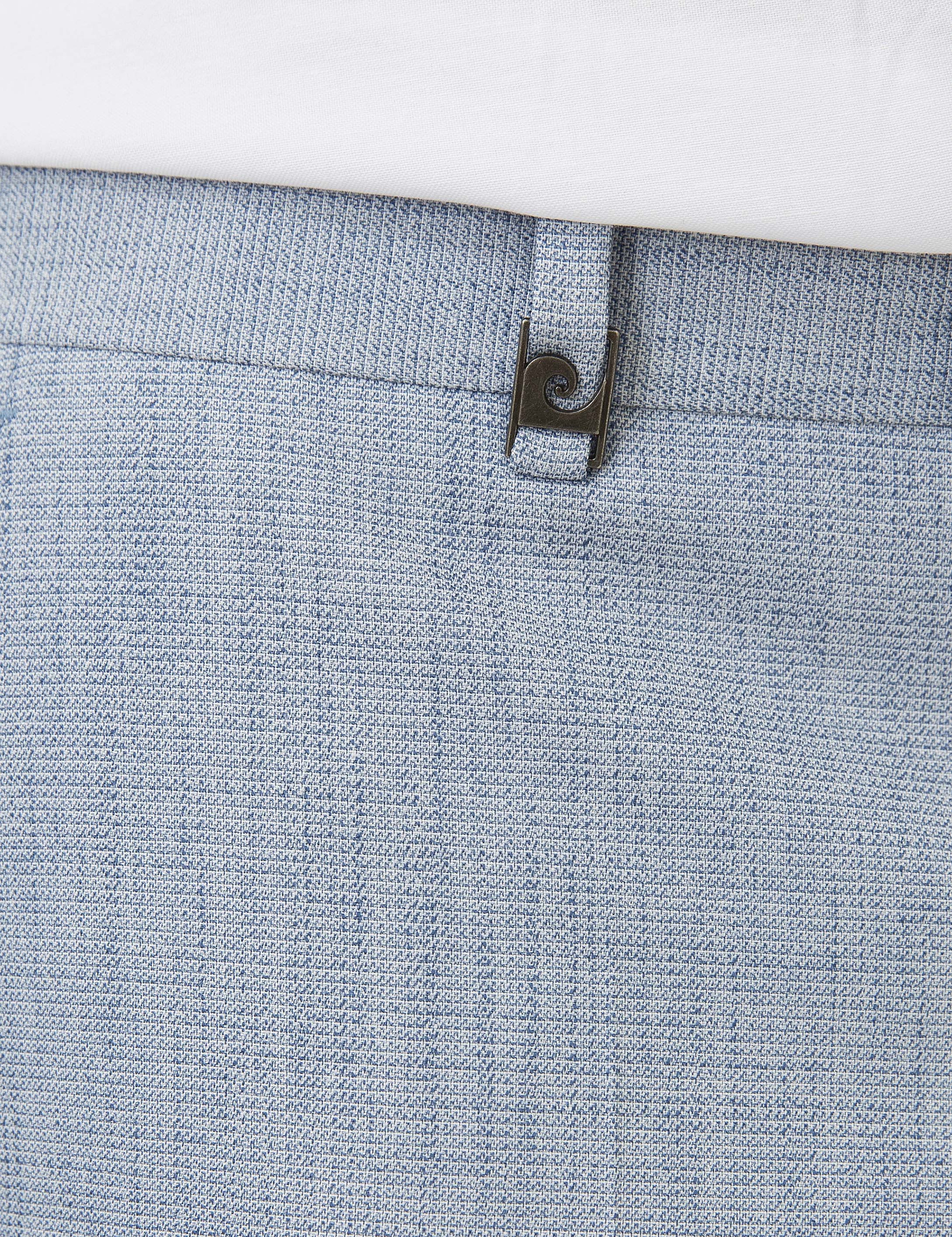 Açık Mavi Ex. Slim Fit Kumaş Pantolon - Image 4