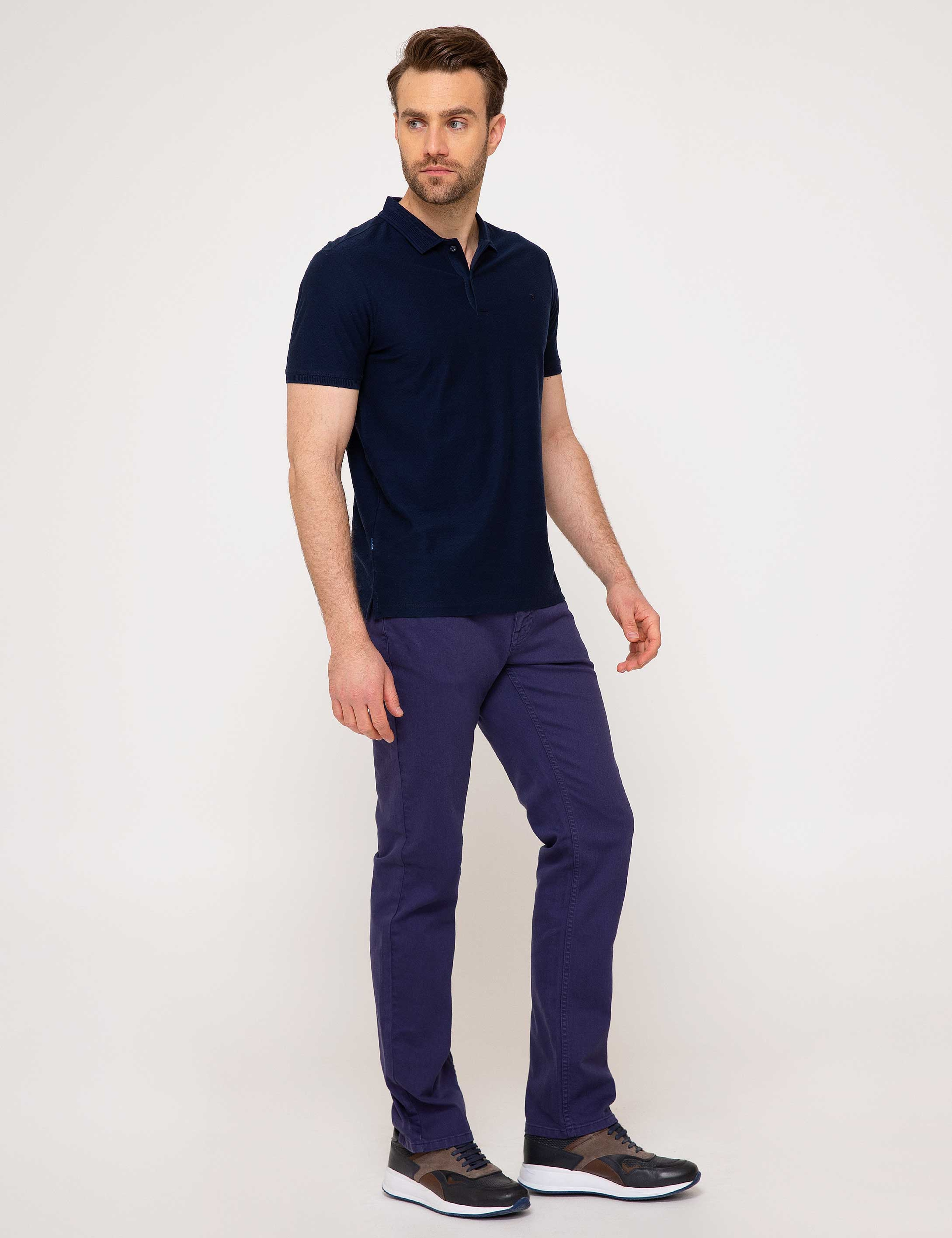 Lacivert Denim Pantolon - Image 2