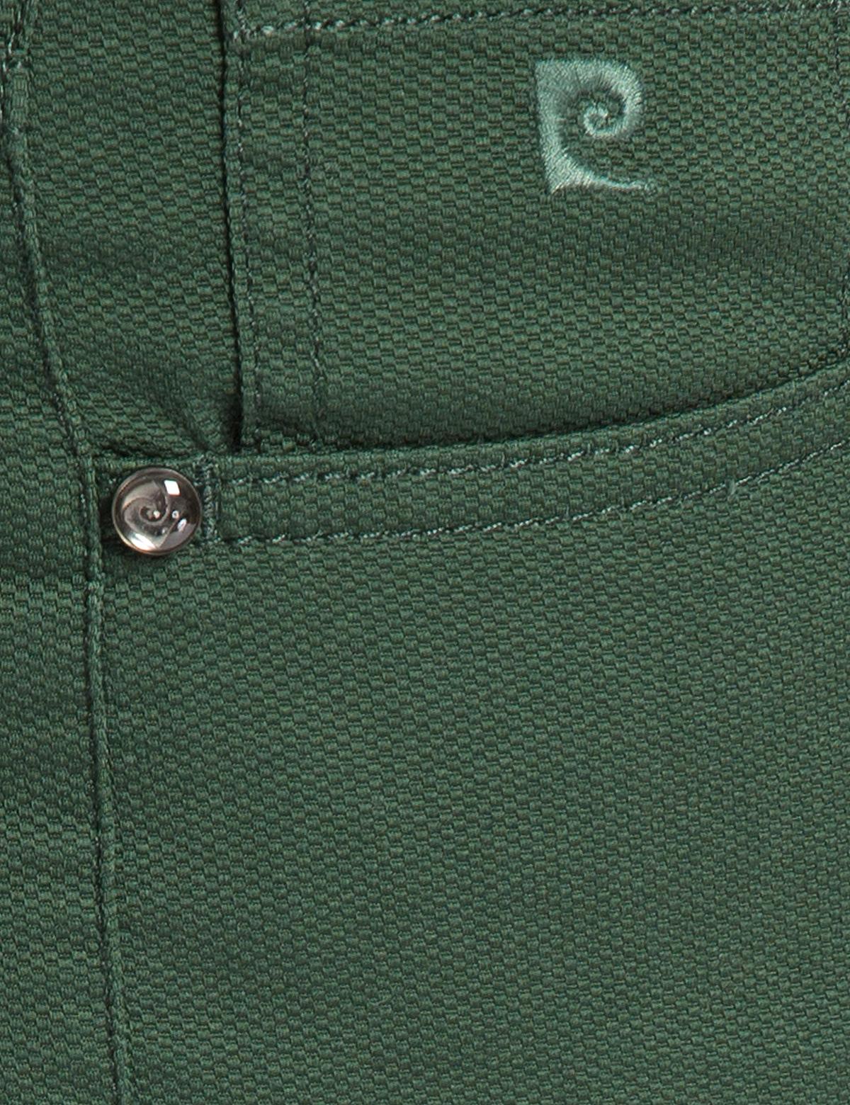 Yeşil Slim Fit Kanvas Pantolon - 50155617028