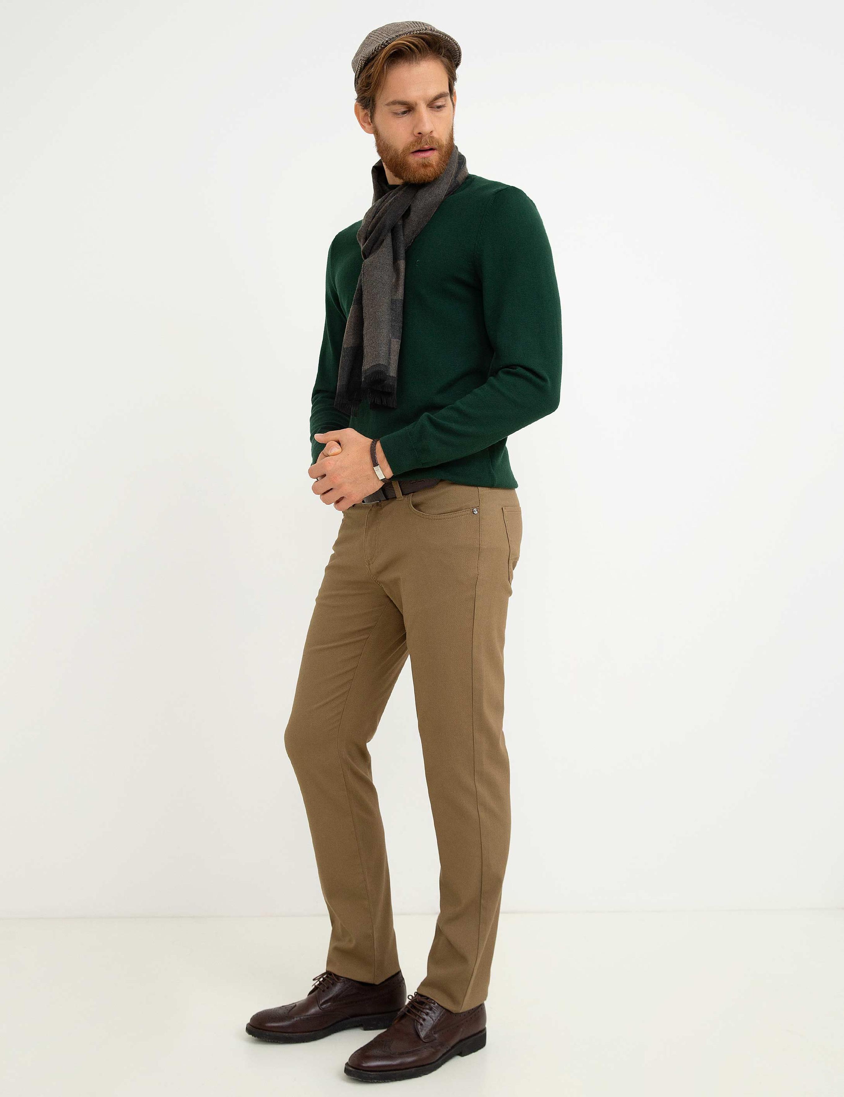 KAHVERENGI SPOR PANTOLON