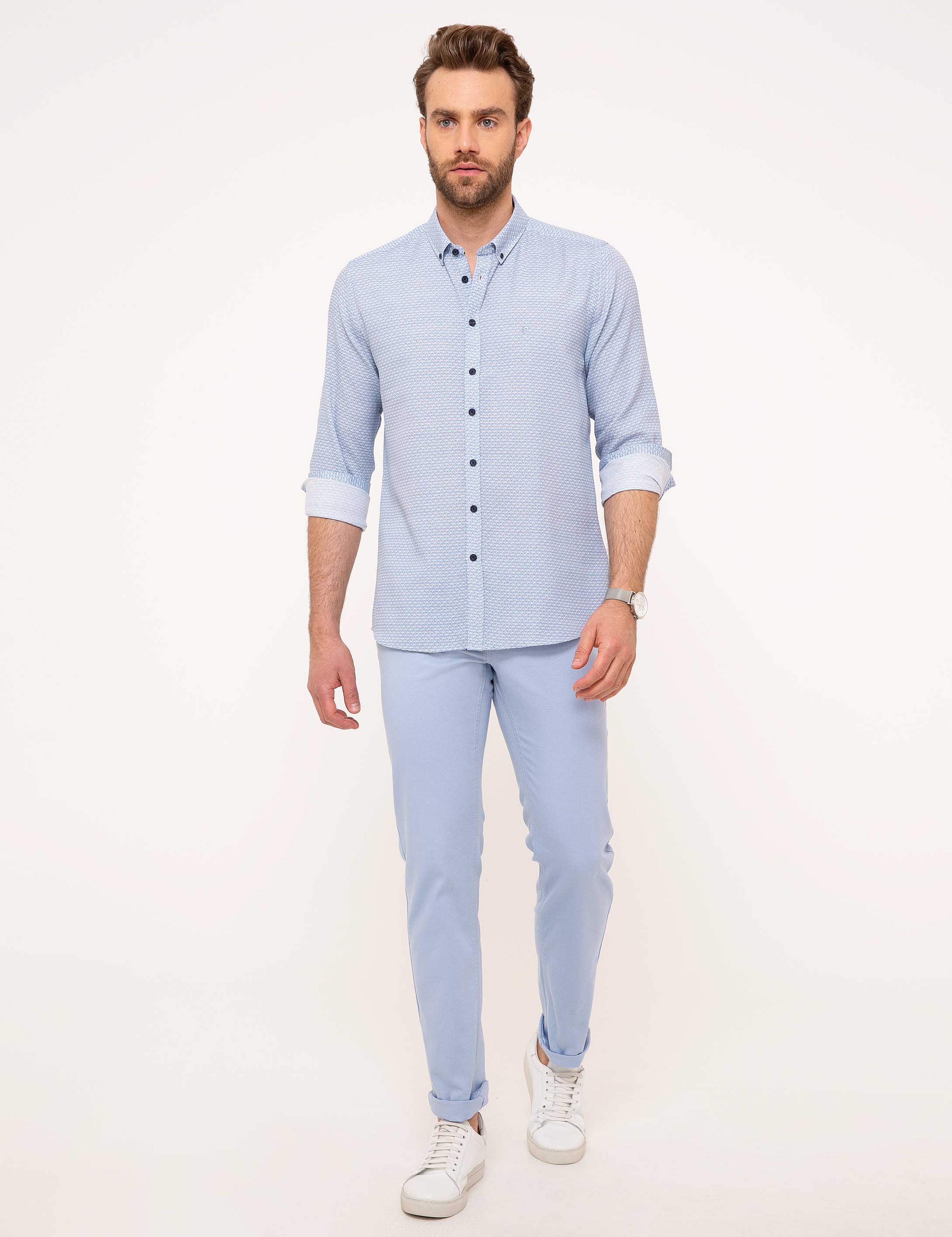 MAVI SPOR PANTOLON - Image 1