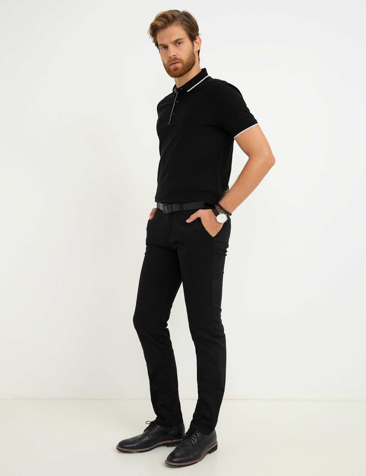 SIYAH SPOR PANTOLON - 50175189026