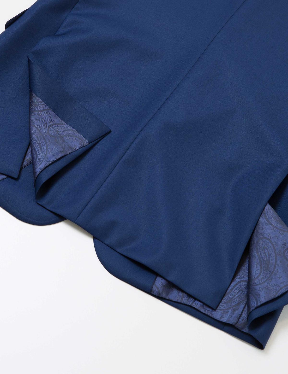 LACIVERT DOKUMA CEKET - 50180544077