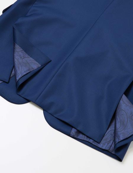 LACIVERT DOKUMA CEKET - 50180544077