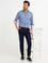 Lacivert Slim Fit Chino Pantolon