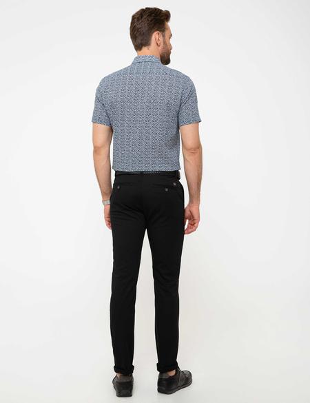 Siyah Slim Fit Chino Pantolon - 50187806047