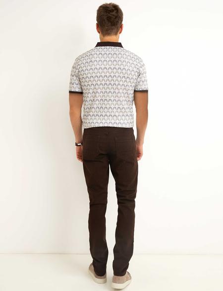 Kahverengi Slim Fit Jean Pantolon - 50189112072