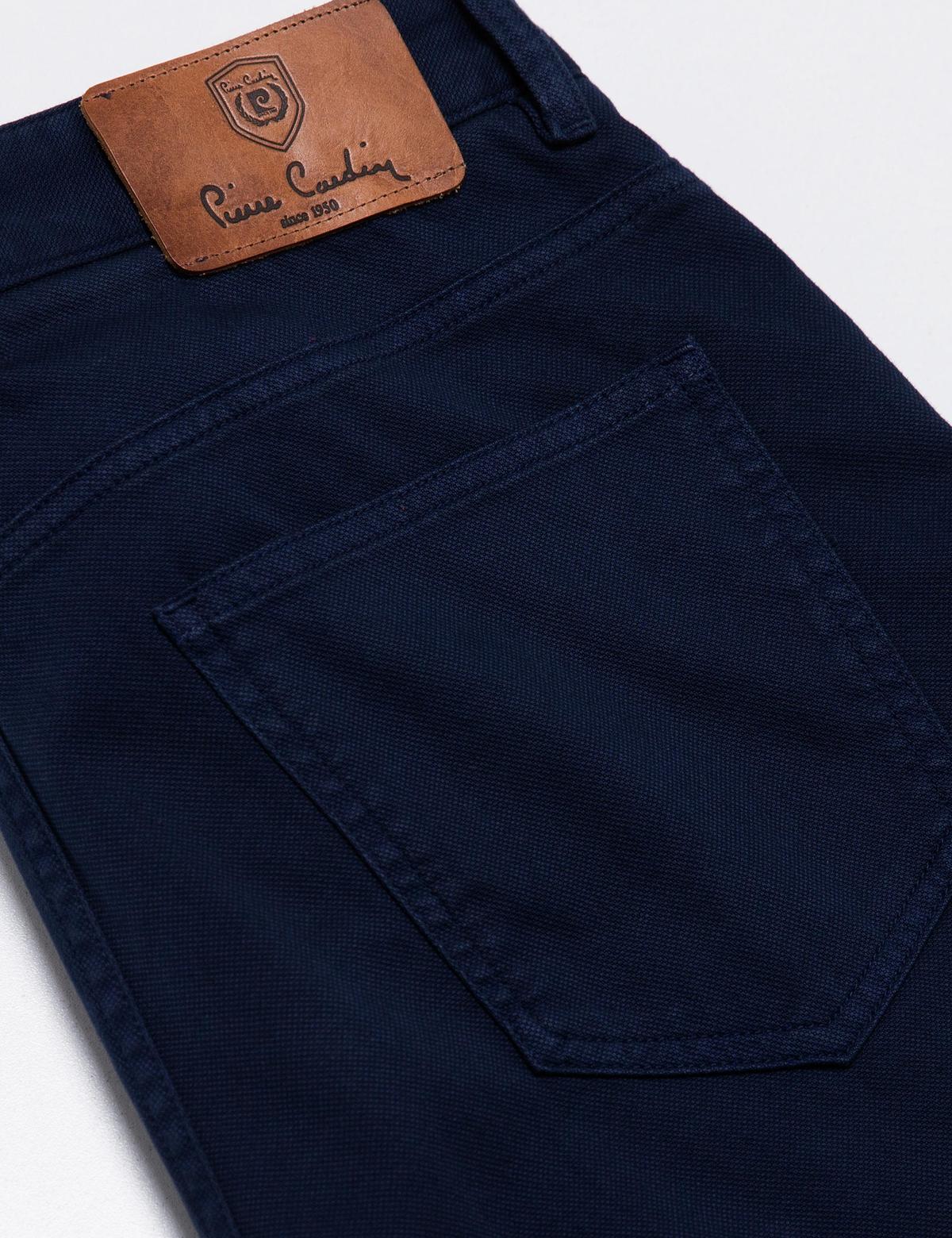 Lacivert Slim Fit Chino Pantolon - 50189167005