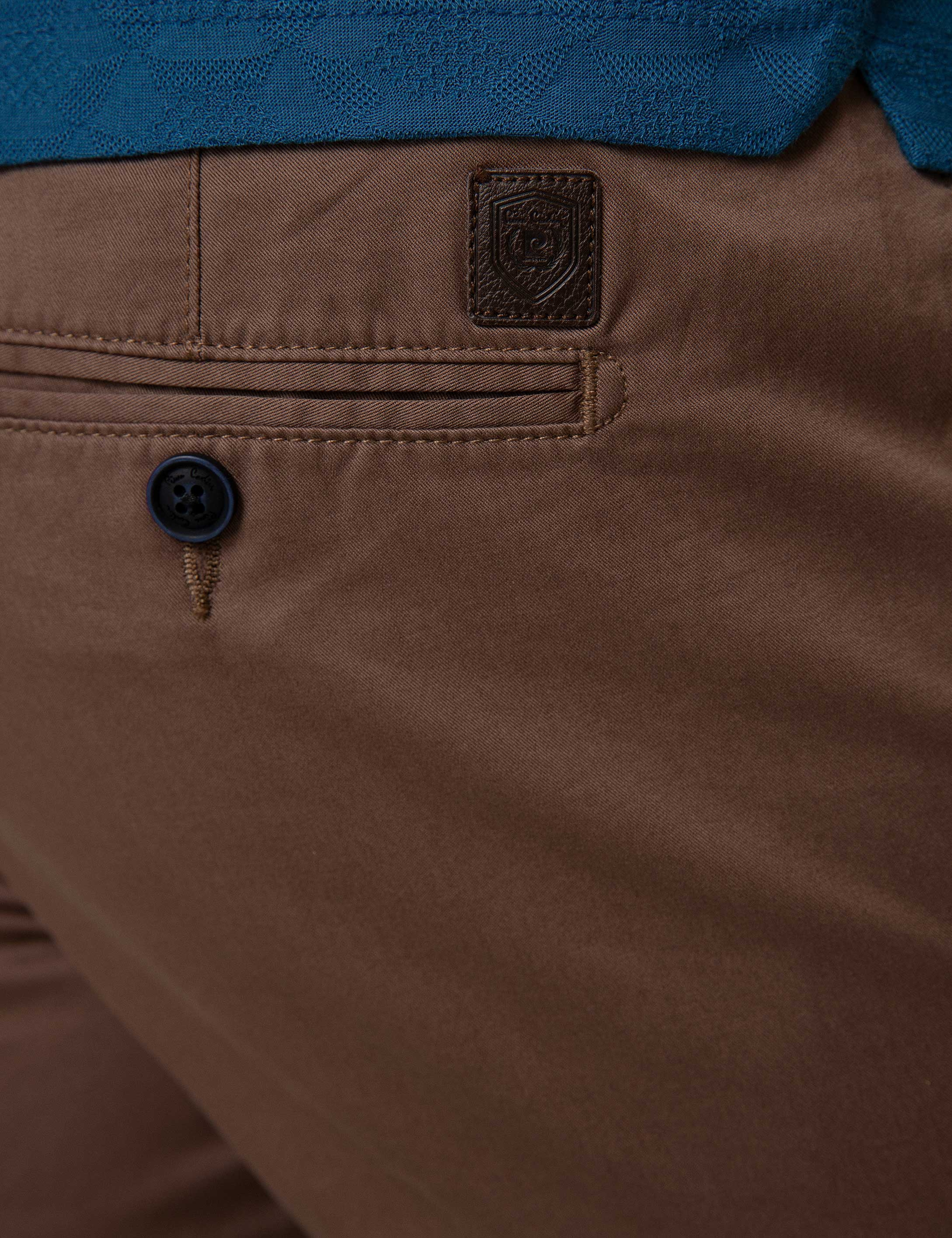 Açık Kahverengi Slim Fit Chino Pantolon