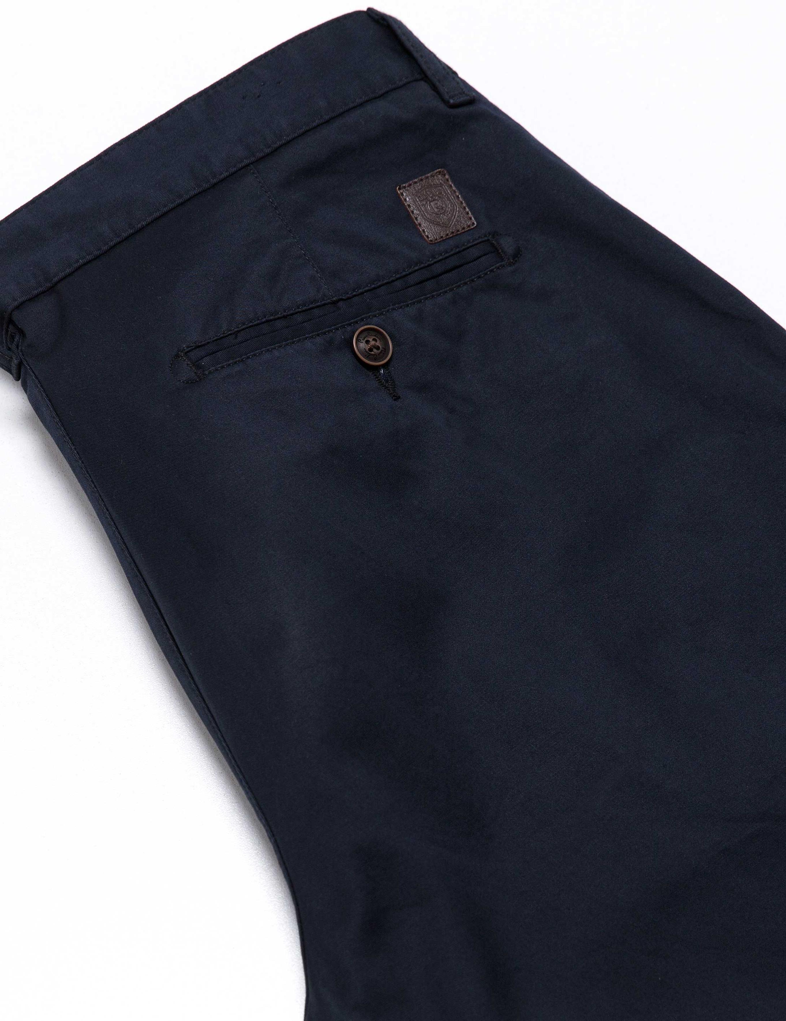 Lacivert Regular Fit Chino Pantolon