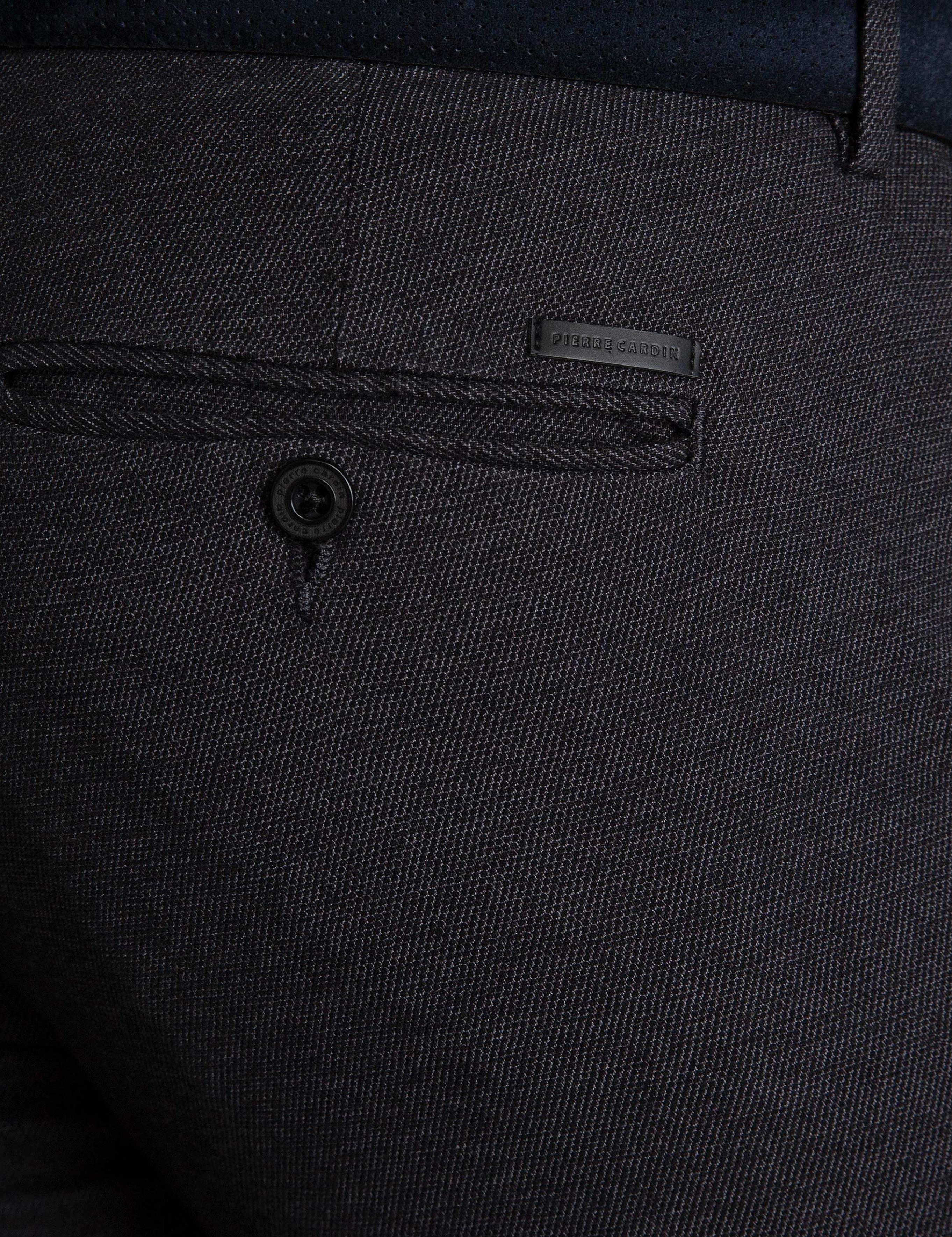 Siyah Slim Fit Chino Pantolon