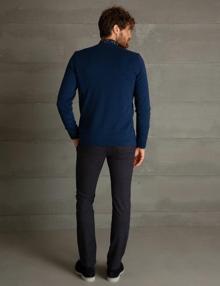 Siyah Slim Fit Chino Pantolon - 50193761014