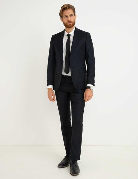 Lacivert Slim Fit Takım Elbise - 50193878038