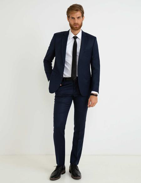 Lacivert Slim Fit Takım Elbise - 50194022008