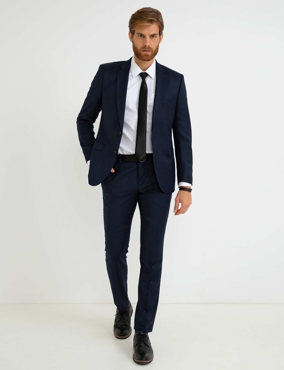 Lacivert Slim Fit Takım Elbise - 50194022008