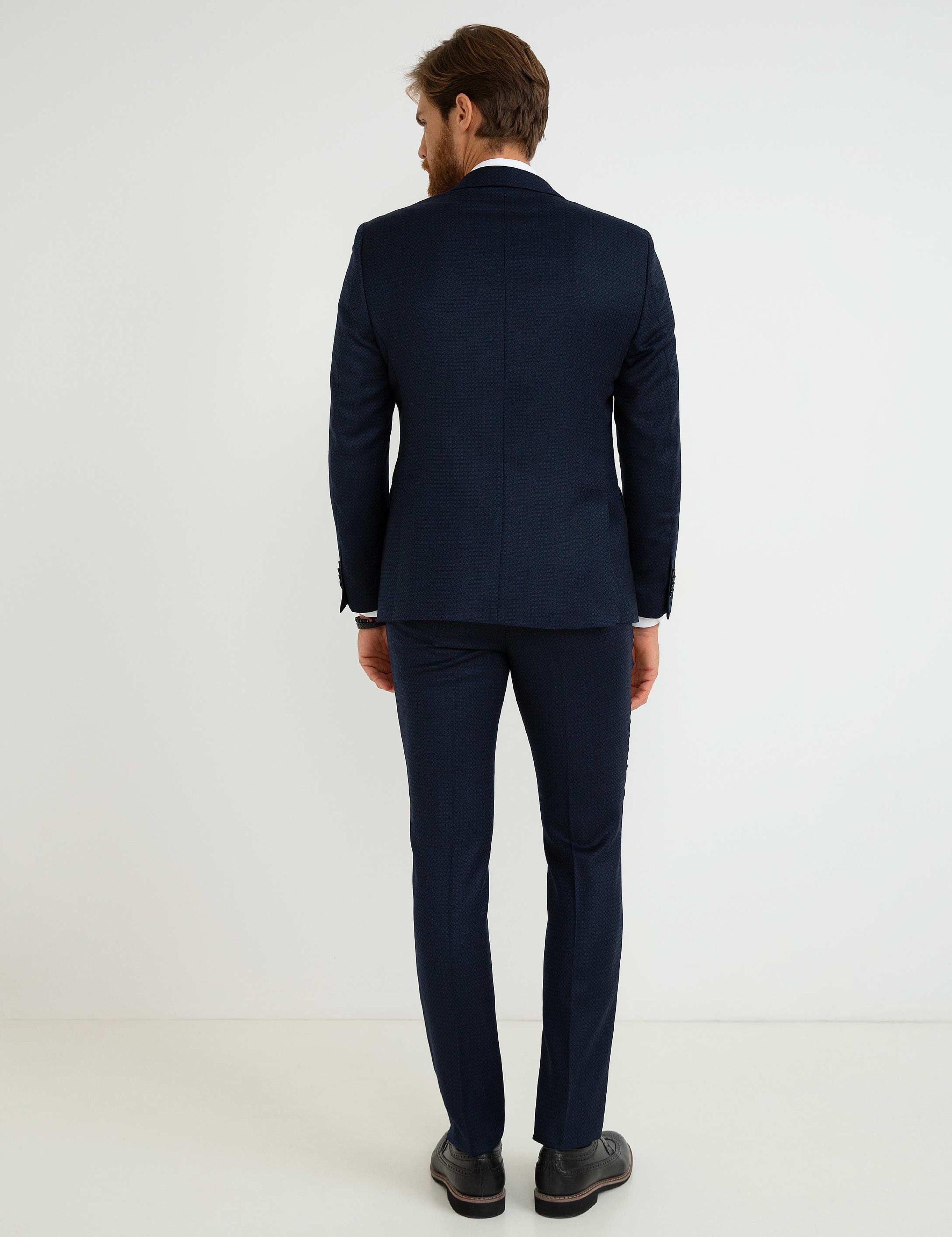Lacivert Slim Fit Takım Elbise