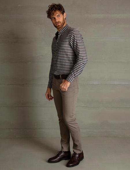 Gri Slim Fit Chino Pantolon - 50194210006