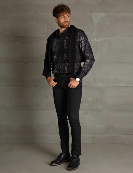 Siyah Slim Fit Chino Pantolon - 50194210073