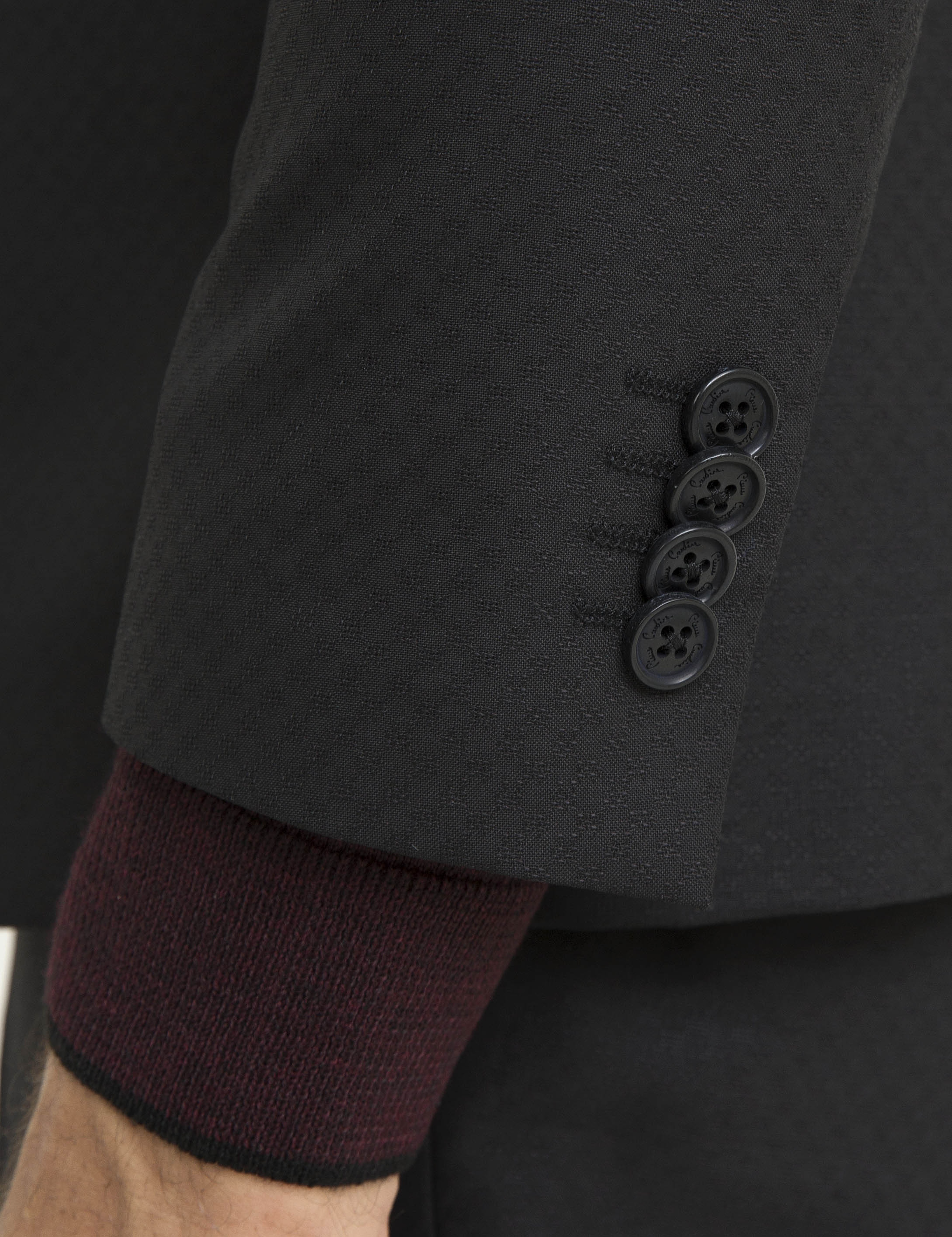Siyah Ex. Slim Fit Takım Elbise - Image 4