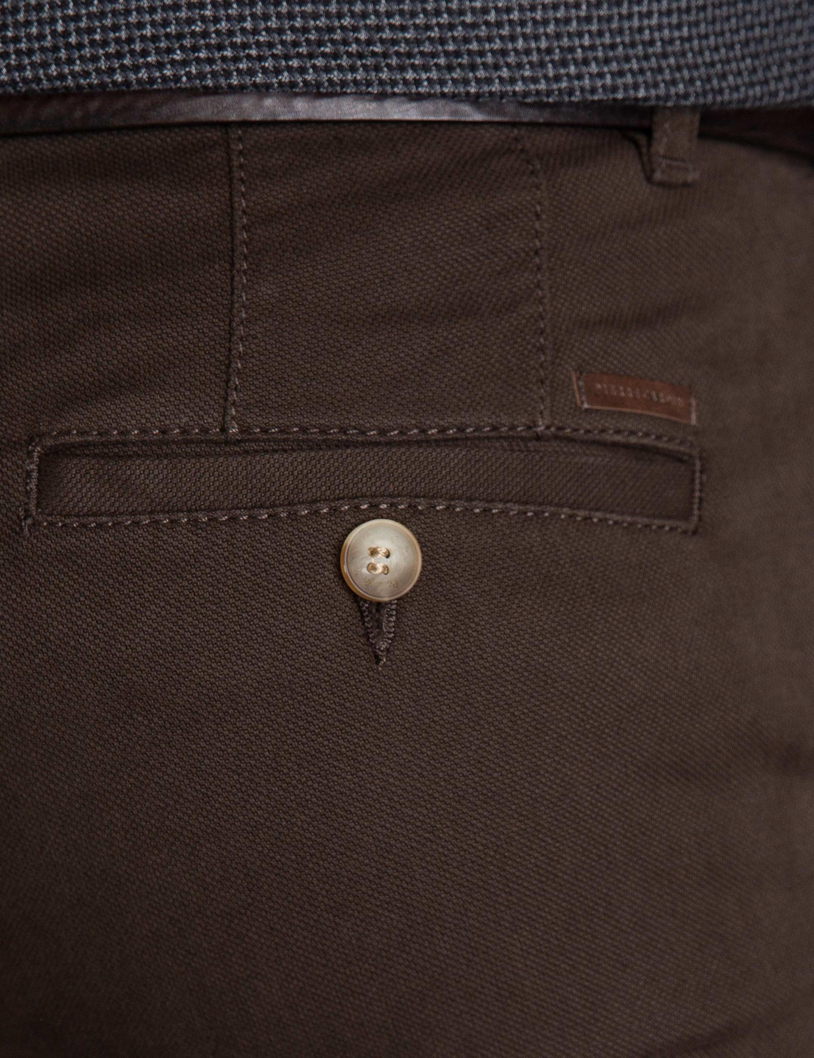 Kahverengi Slim Fit Chino Pantolon