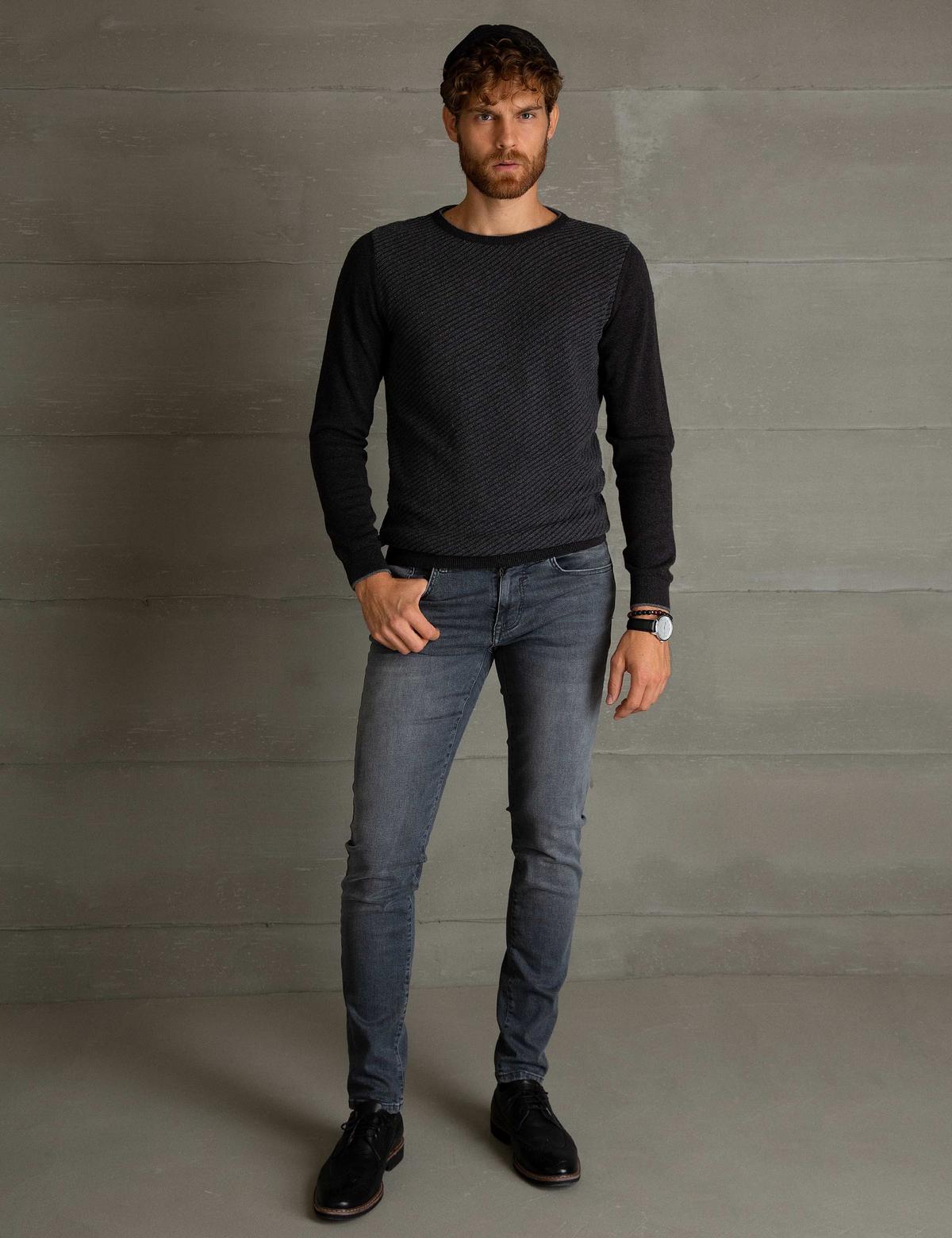 Füme Denim Pantolon