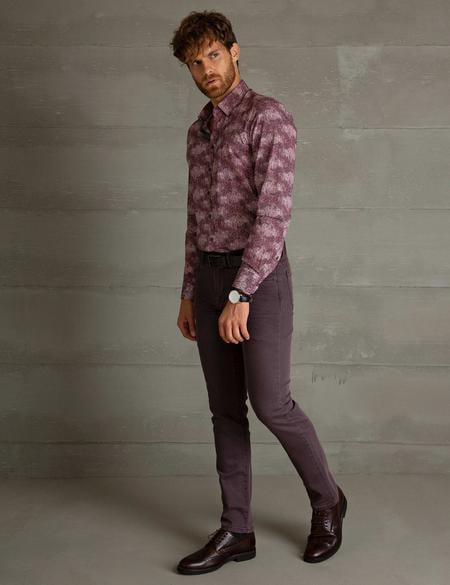 Mor Denim Pantolon - 50196876004