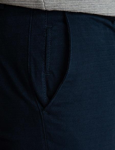 Lacivert Slim Fit Kanvas Pantolon - 50197411041