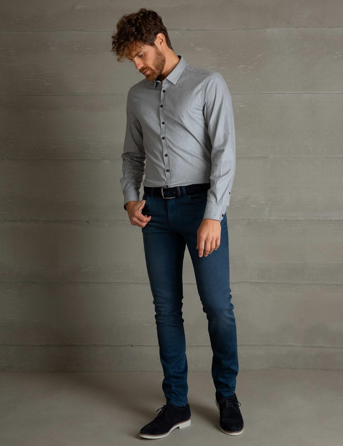 Koyu Mavi Denim Pantolon - 50197440002